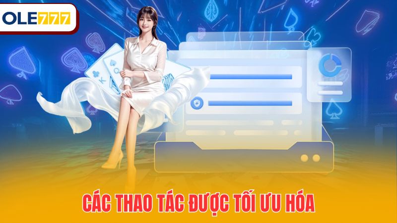 Các thao tác được tối ưu hóa